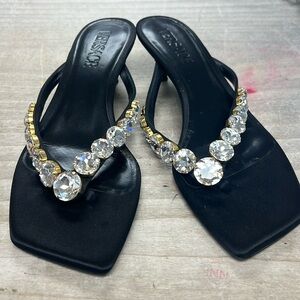 Versace kitten heels